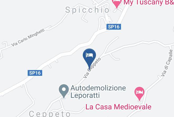 Pistoia - Fattoria Di Ceppeto Maps