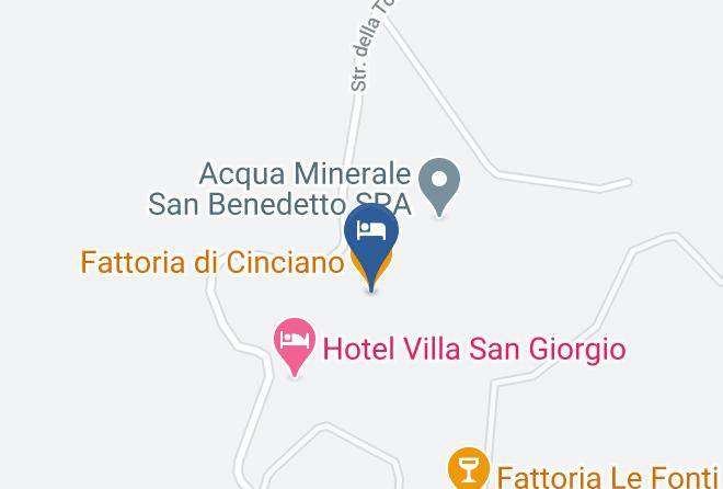 Siena - Fattoria Di Cinciano Maps