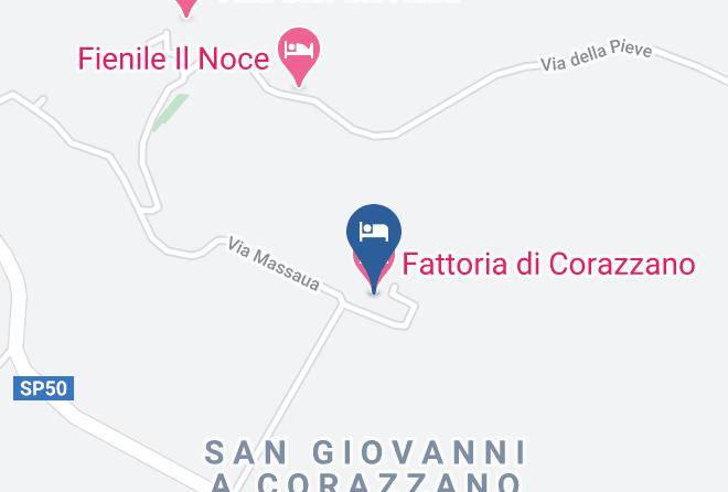 Pisa - Fattoria Di Corazzano Maps