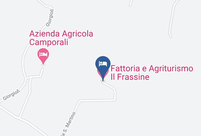 Florence - Fattoria E Agriturismo Il Frassine Maps