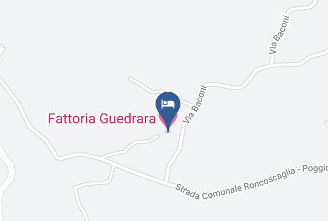 Fattoria Guedrara Map