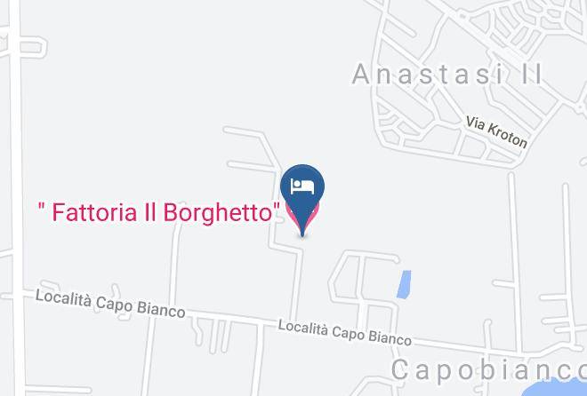 Crotone - Fattoria Il Borghetto Maps