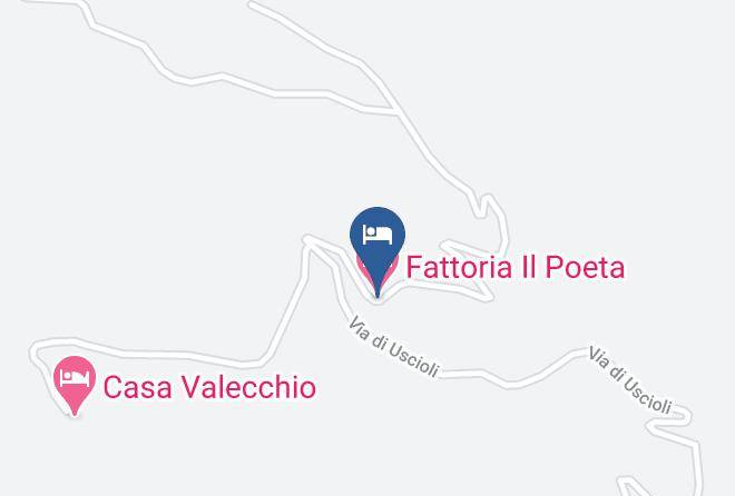 Florence - Fattoria Il Poeta Maps