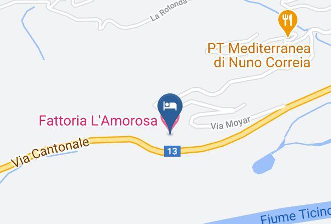 Bellinzona - Fattoria L'amorosa Maps