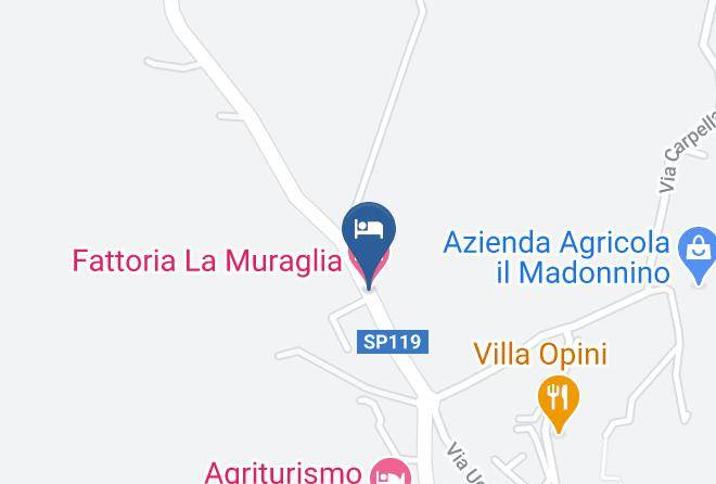 Siena - Fattoria La Muraglia Maps
