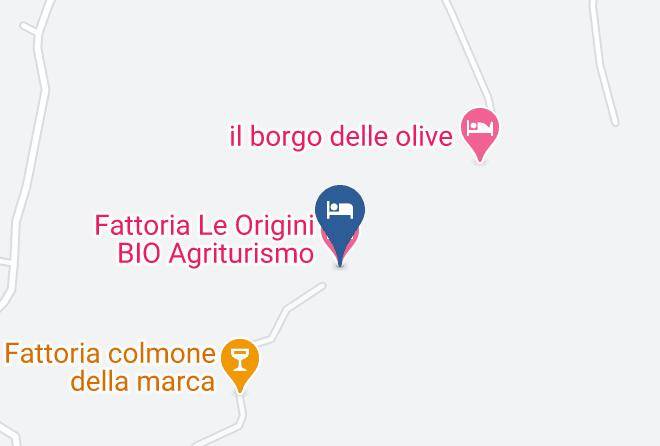 Macerata - Fattoria Le Origini Bio Agriturismo Maps