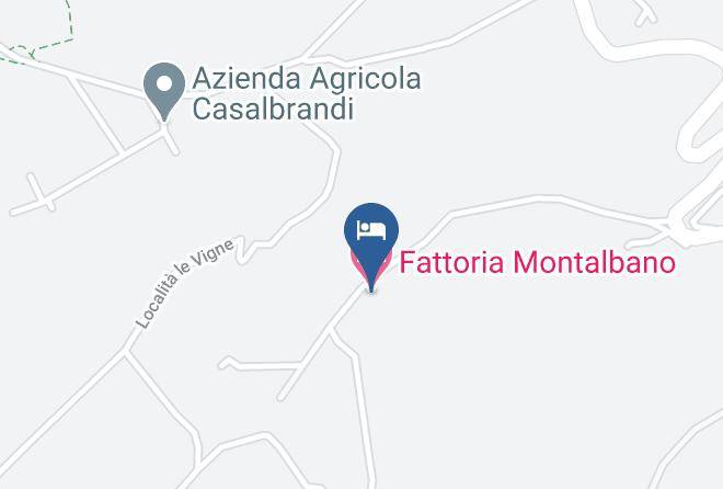 Florence - Fattoria Montalbano Maps
