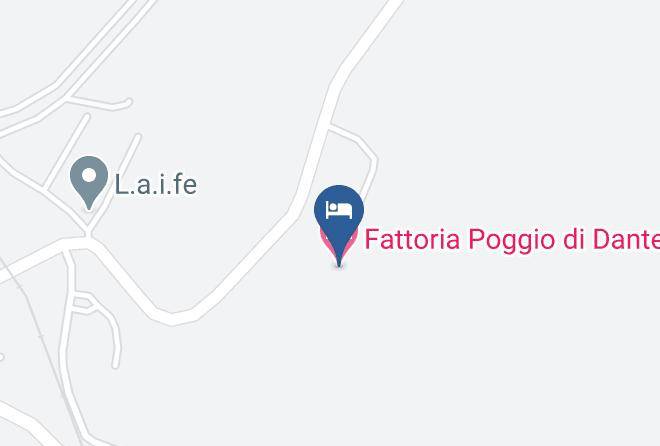 Arezzo - Fattoria Poggio Di Dante Maps