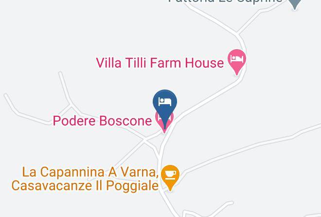 Florence - Fattoria Primavera Maps