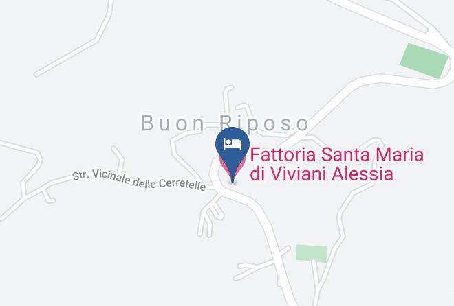 Pisa - Fattoria Santa Maria Di Viviani Alessia Maps