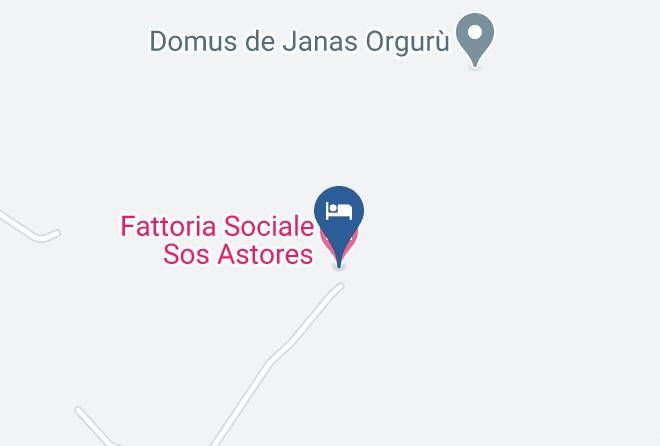 Nuoro - Fattoria Sociale Sos Astores Maps