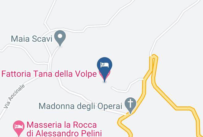 L Aquila - Fattoria Tana Della Volpe Maps