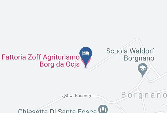 Gorizia - Fattoria Zoff Agriturismo Borg Da Ocjs Maps