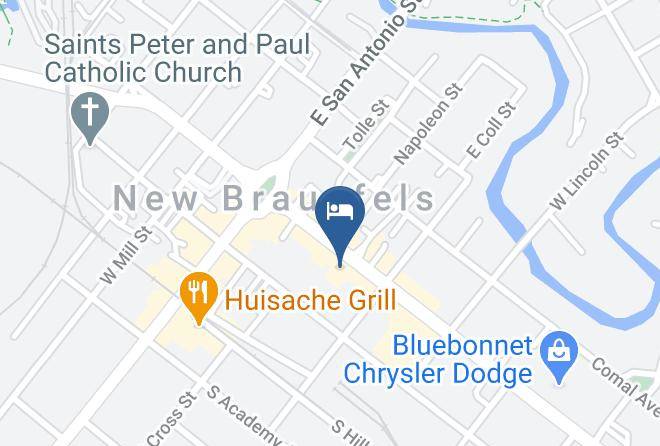 Comal - Faust Hotel And Brewpub Maps