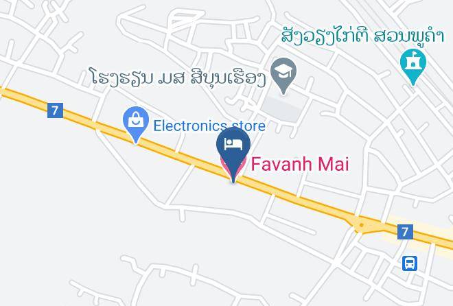 Pek - Favanh Mai Hotel Maps