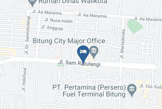 Kota Bitung - Favehotel Bitung North Sulawesi Maps