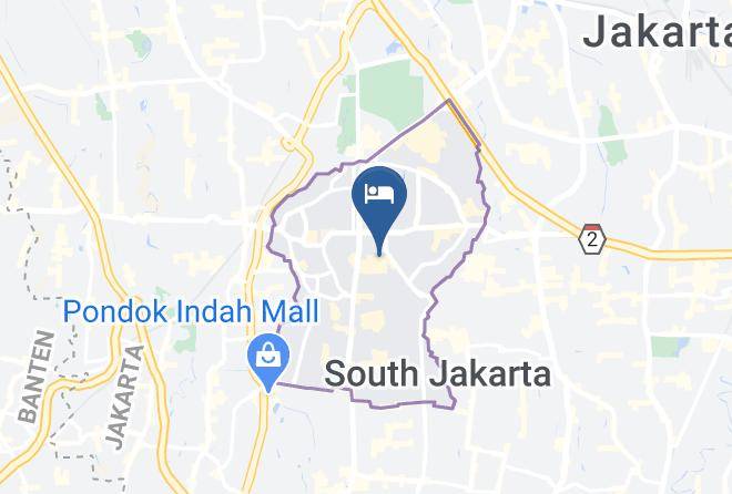 Jakarta Selatan - Favehotel Melawai Maps