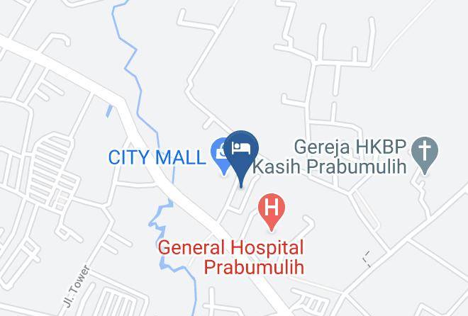 Kota Prabumulih - Favehotel Prabumulih South Sumatera Maps