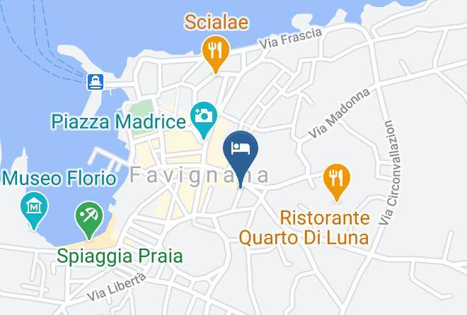 Trapani - Favignana Case Vacanza Maps