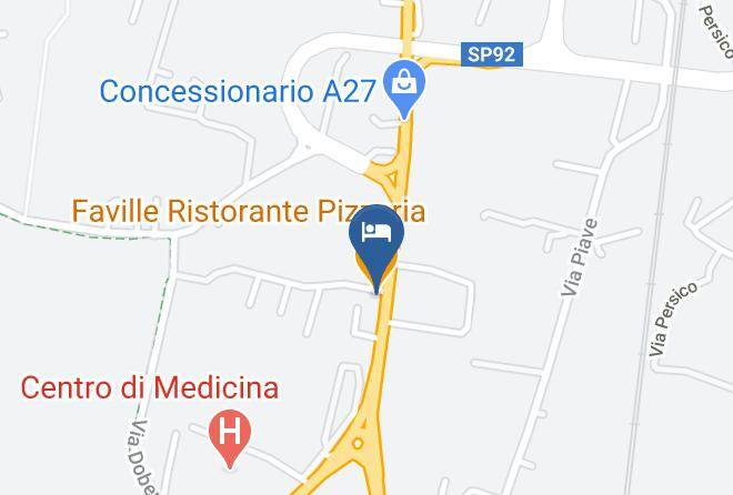 Treviso - Faville Ristorante Pizzeria Maps