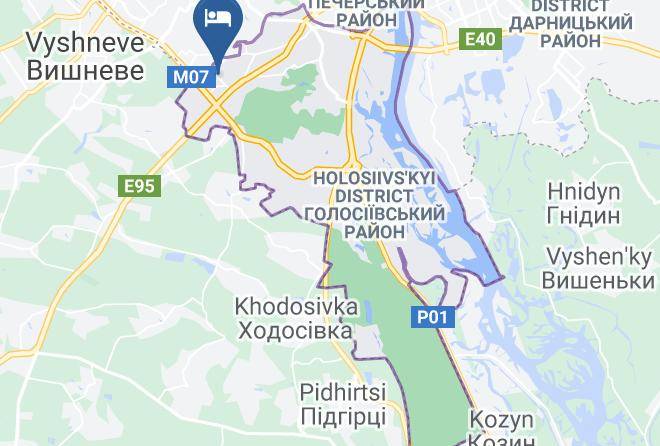Kyiv - Favor Park Hotel Maps