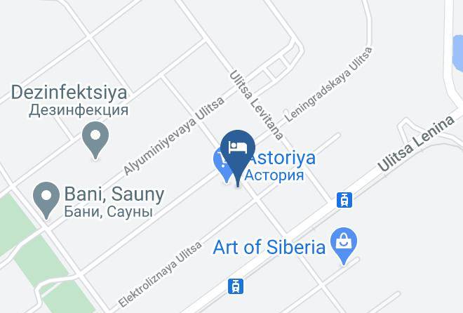 Novokuznetsk - Favorit Gostinichno Bannyy Kompleks Maps