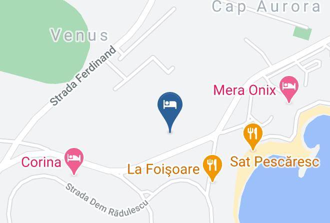 Mangalia - Favorit Hotel Maps
