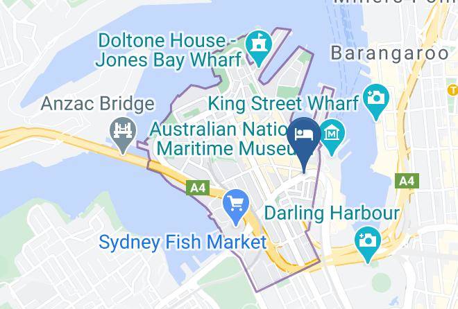 Sydney - Fawlty Towers Hotel Maps