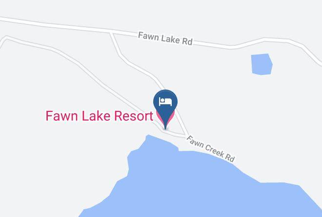 Cariboo - Fawn Lake Resort Maps