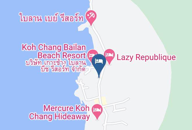Amphoe Ko Chang - Faye Orchid Resort Maps