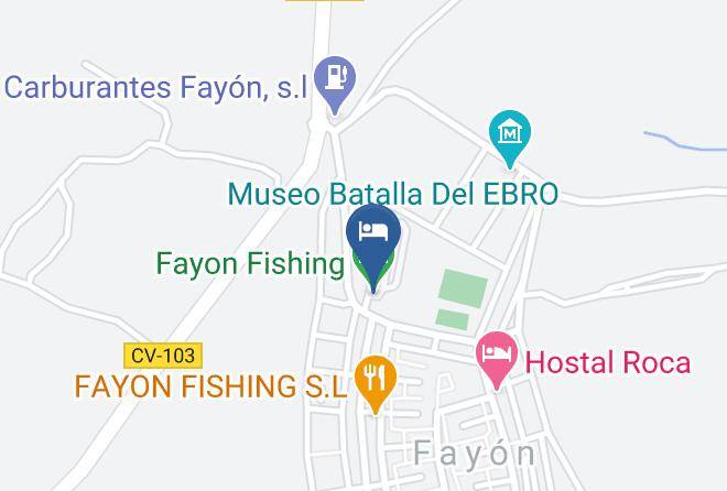 Zaragoza - Fayon Fishing Maps