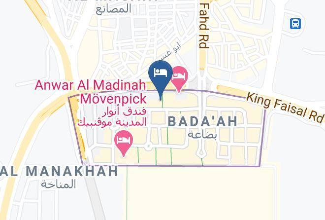Medina - Fayrozia Al Khair Hotel Maps