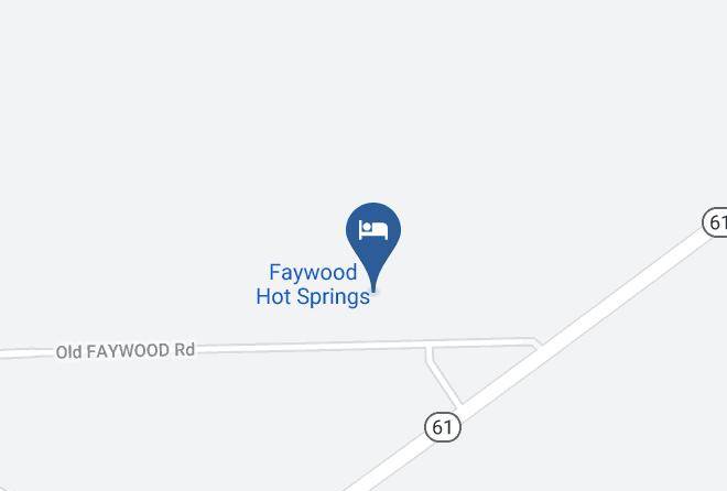 Faywood Hotsprings Map