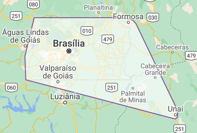 Fazenda Bocaina Do Sol Map