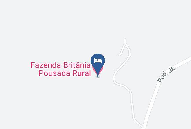 Brumadinho - Fazenda Britania Pousada Rural Maps