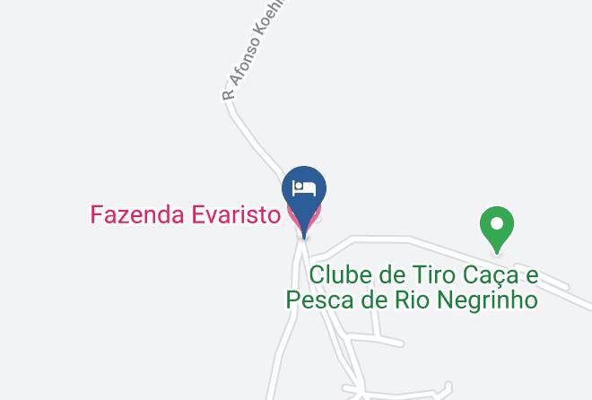 Rio Negrinho - Fazenda Evaristo Maps