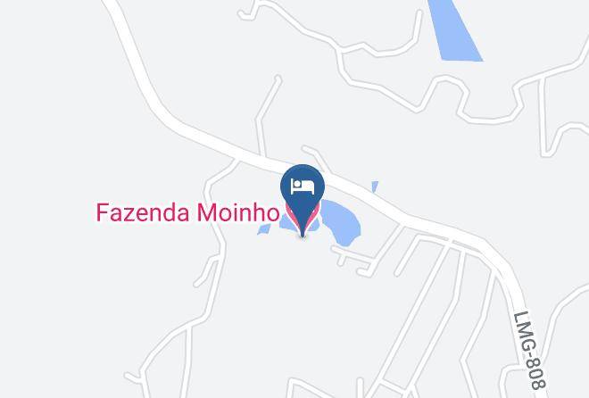 Hotel Fazenda Moinho Map