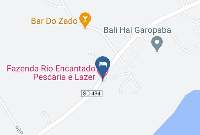 Garopaba - Fazenda Rio Encantado Pescaria E Lazer Maps