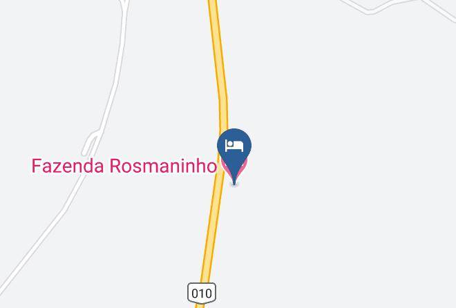 Alto Paraiso De Goias - Fazenda Rosmaninho Maps