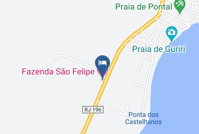 Sao Francisco De Itabapoana - Fazenda Sao Felipe Maps
