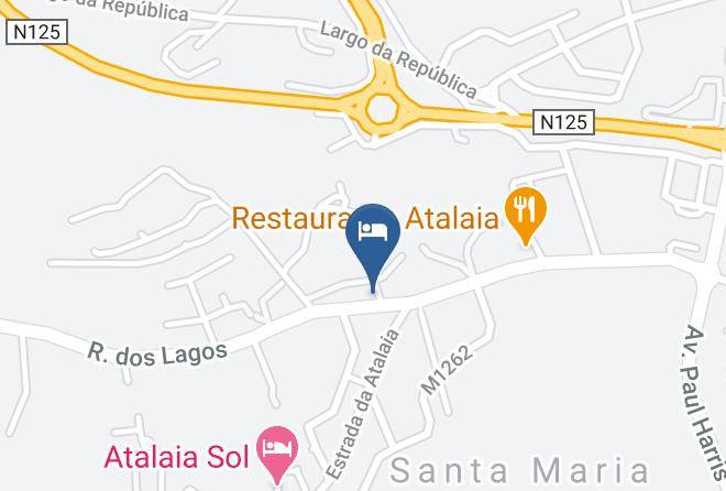 Lagos - Fazenda Viegas Maps
