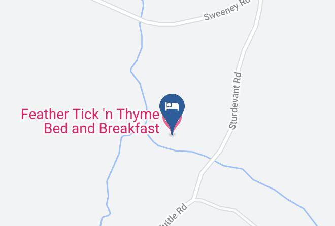 Steuben - Feather Tick 'n Thyme Bed And Breakfast Maps