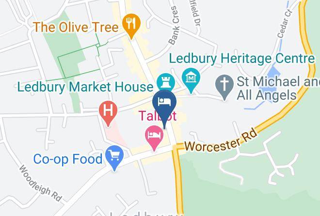 Herefordshire - Feathers Hotel Maps