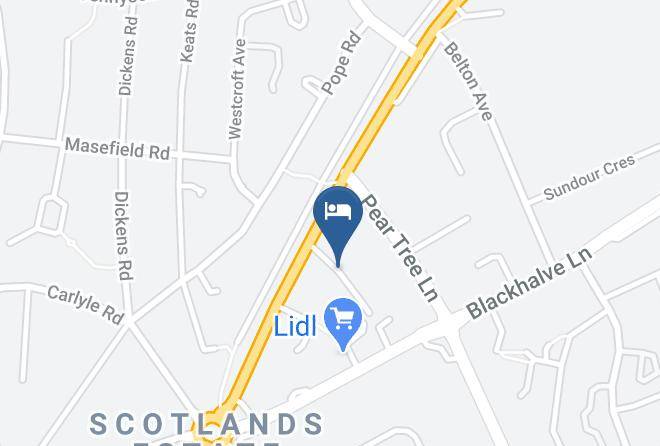 Wolverhampton - Featherstone Farm Hotel Maps