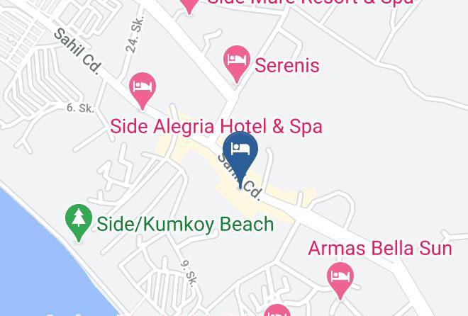 Febeach Hotel Map
