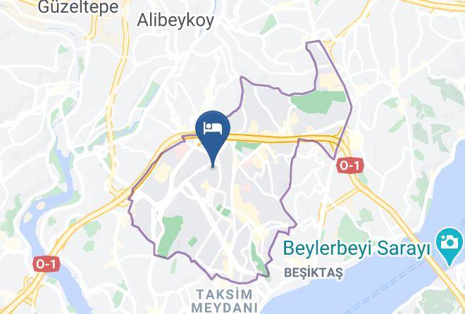 Istanbul Merkez - Febor Istanbul Bomonti Hotel & Spa Maps
