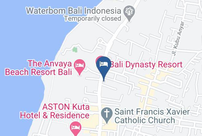 Badung Regency - Febri's Hotel & Spa Maps