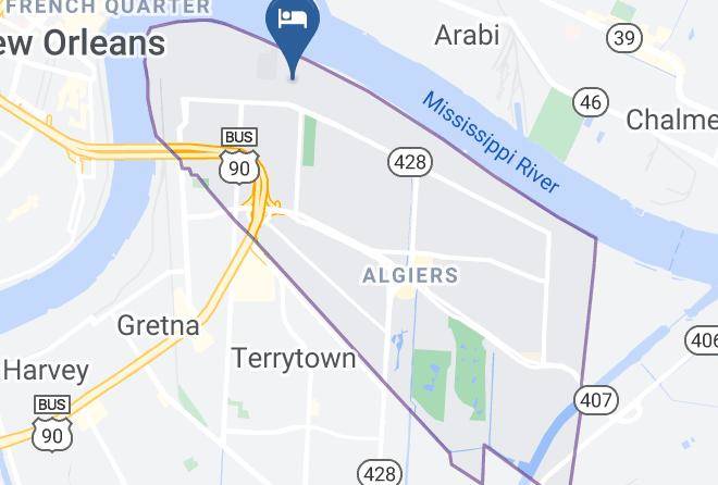 Orleans Par - Federal City Inn & Suites Maps