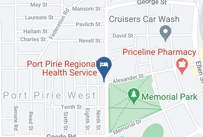 Port Pirie City And Dists - Federal Hotel Maps