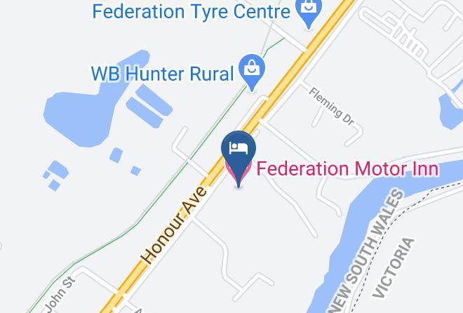 Federation - Federation Motel Resort Maps
